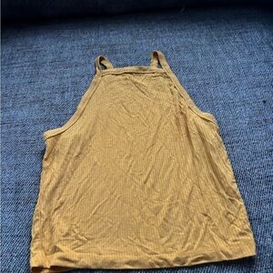 Mustard Yellow Women's Tank Top